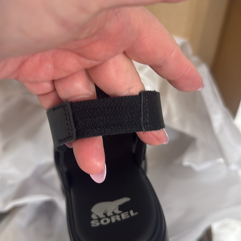 🍓Black Sorel Sandals🍓 - Picture 14 of 16